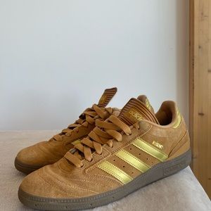 Wheat and Gold Adidas Skateboarding Busenitz Pro